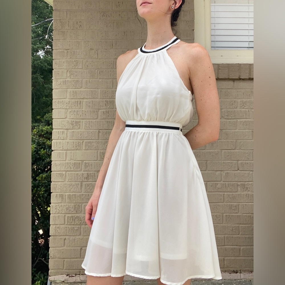 White dress